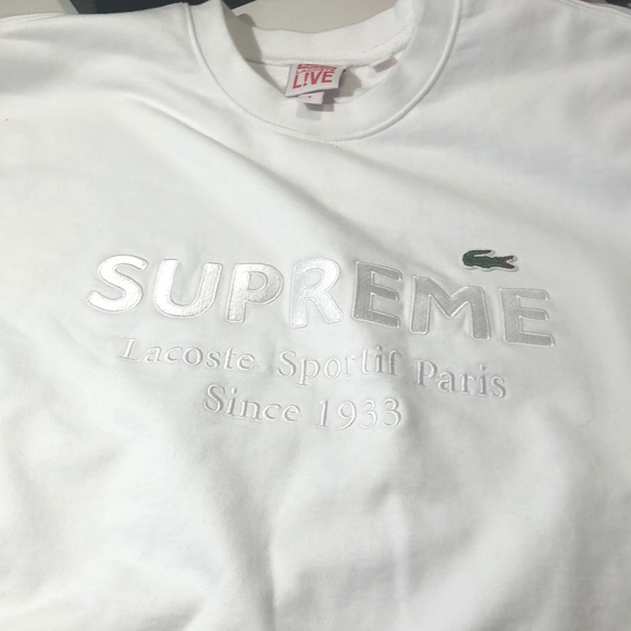 supreme lacoste t shirt